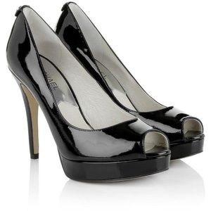 Michael Kors Patent Peep-toe